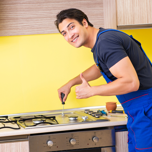 can you provide references from satisfied stove repair customers in Cedar Vale